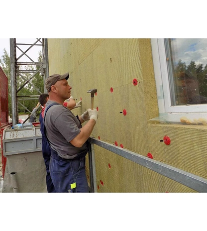 Гидрофобизированная базальтовая плита ЭКОВЕР ЭКОФАСАД ОПТИМА