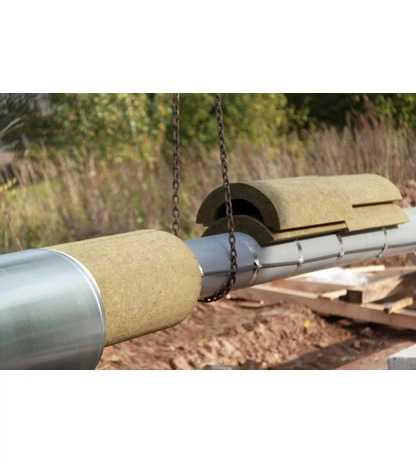 Минераловатные цилиндры ЭКОРОЛЛ КВ-80