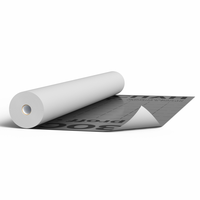 Металлизированная гидро-пароизоляционная полипропиленовая плёнка Изоспан FD