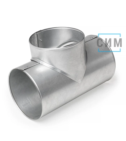 Оцинкованные минераловатные тройники ЭКОРОЛЛ КВ-100 Zn