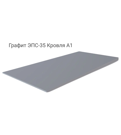 Плита из экструдированного пенополистирола ГРАФИТ+ ЭПС-35 Кровля
