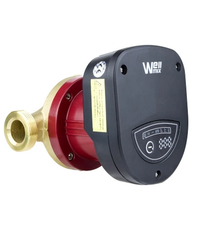 Циркуляционный насос Wellmix WRE 25/180-180 B с частотным регулированием (корпус латунь)