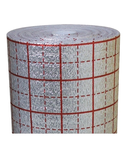Металлизированный рулон для системы «тёплый пол» Мосфол НПЭ ПЛР