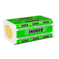 Гидрофобизированная базальтовая плита ЭКОВЕР ЭКОФАСАД