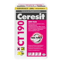 Штукатурно-клеевая смесь для минплит Ceresit CТ 190