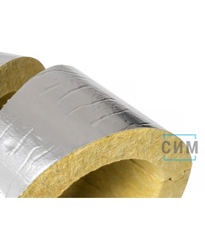 Фольматканевые минераловатные отводы высокой плотности ЭКОРОЛЛ КВ-120 ФТ-У для улицы