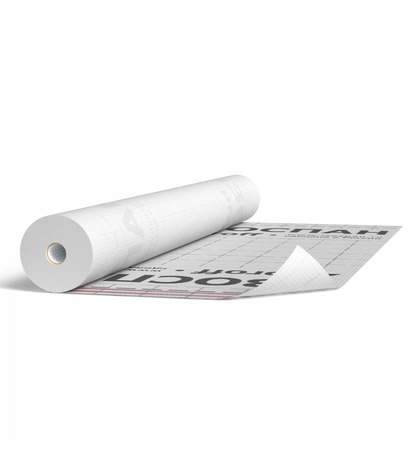 Гидро-пароизоляционная армированная мембрана с клейкой лентой Изоспан RS fix