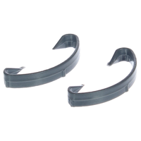 Пластиковые клипсы (зажимы) крепёжные 100 шт