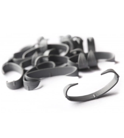 Пластиковые зажимы (клипсы) для теплоизоляции ТИЛИТ 100 шт серые