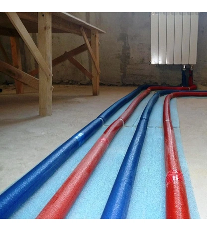 Цветные трубки из вспененного полиэтилена ENERGOFLEX SUPER PROTECT