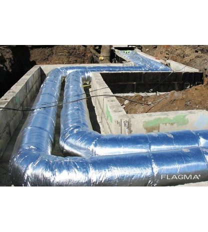 Фольматканевые минераловатные отводы ЭКОРОЛЛ КВ-80 ФТ