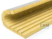 Фольматканевые ламельные базальтовые цилиндры ЭКОРОЛЛ КВ-50 ФТ-У для улицы