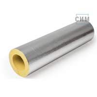 Фольгированные базальтовые цилиндры ЭКОРОЛЛ КВ-80 ФА