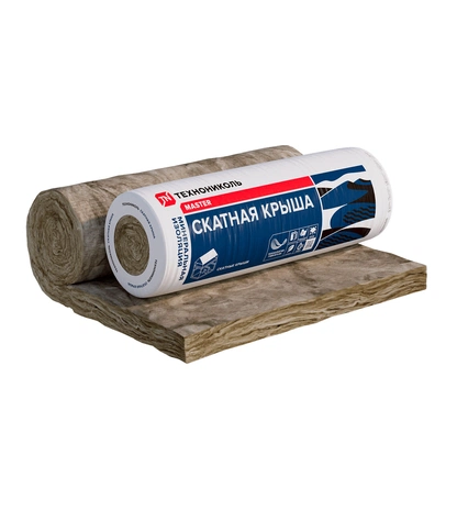 Минераловатный мат ТЕХНОНИКОЛЬ 35 QN Скатная крыша