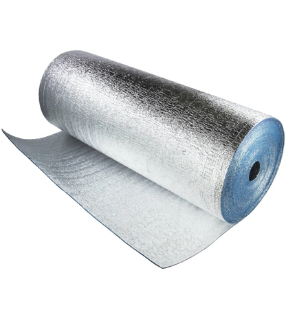 Фольгированный с 2х сторон рулон НПЭ Пенофол 2000 тип В