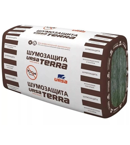 Профессиональная минераловатная плита URSA TERRA 34 PN Шумозащита