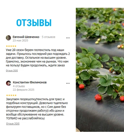 Укрывной материал Дорнит — альтернатива агроткани от сорняков