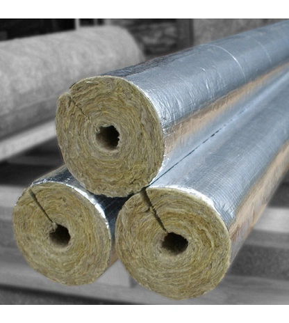 Фольгированные базальтовые цилиндры ROCKWOOL 100 Кф