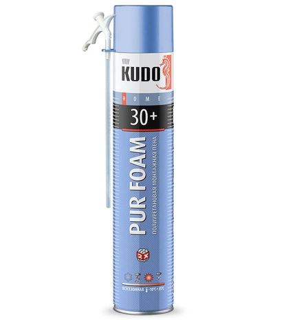 Бытовая монтажная полиуретановая пена KUDO HOME 30+ 1 л