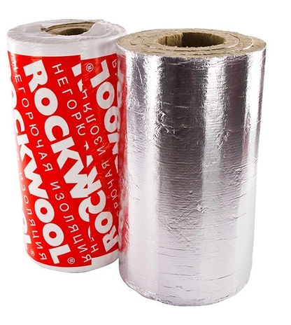 Фольгированный минераловатный лёгкий мат ROCKWOOL ТЕХ МАТ к/ф