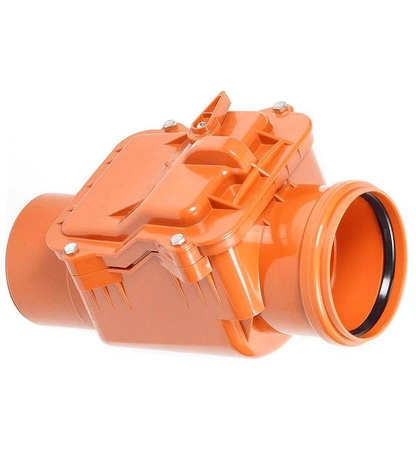 Обратный клапан канализационной трубы Хемкор НПВХ