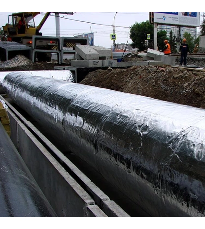 Негорючие фольгированные базальтовые цилиндры ISOTEC Section-AL2