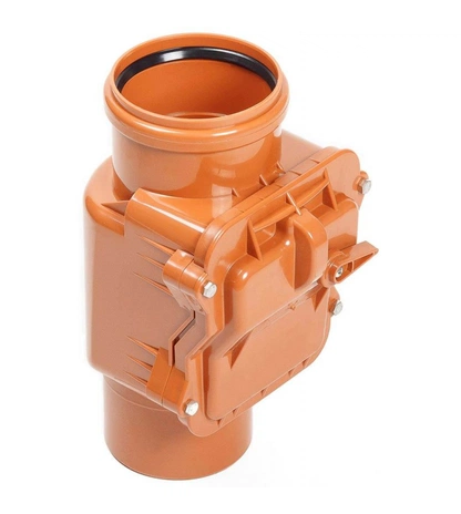 Обратный клапан канализационной трубы Хемкор НПВХ