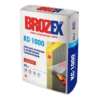 Клей для теплоизоляции BROZEX КС-1000, 25 кг