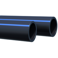 Напорная однослойная полиэтиленовая труба водоснабжения ИКАПЛАСТ AQUASAFE ПЭ 100