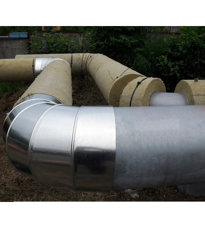 Базальтовые отводы для колен труб ISOROLL