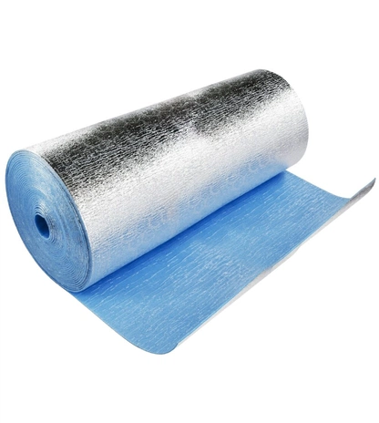 Самоклеящийся фольгированный рулон НПЭ Пенофол 2000 тип С