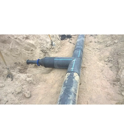 Тройник сварной равнопроходной полиэтиленовый ИКАПЛАСТ ПЭ 100