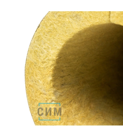 Фольматканевые минераловатные цилиндры ЭКОРОЛЛ КВ-80 ФТ-У для улицы