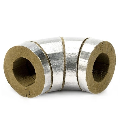 Фольгированные базальтовые отводы для колен труб ISOROLL Ф