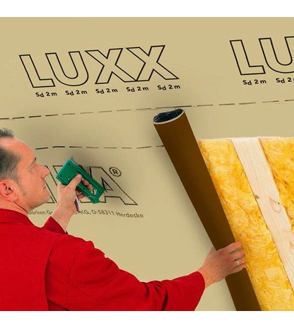 Пароизоляционная плёнка из полиолефина и полипропилена DELTA-LUXX