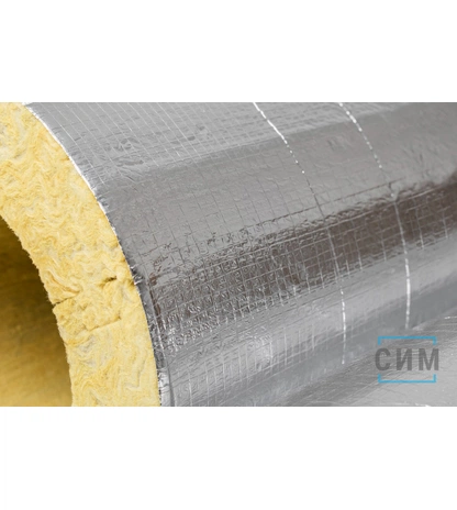 Фольгированные базальтовые цилиндры ЭКОРОЛЛ КВ-100 ФА