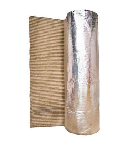 Фольгированный огнезащитный базальтовый материал ОБМ-ТехВент-70Ф