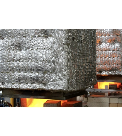 Фольгированный прошивной мат на металлической сетке ЭКОРОЛЛ КВ-75 ФА ГС