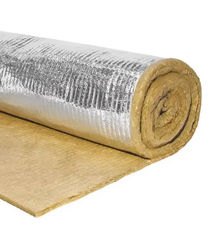 Фольгированный огнезащитный базальтовый материал ОБМ-Вент-13Ф