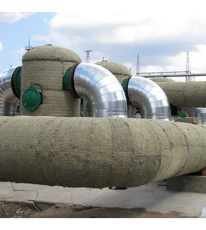 Минераловатный мат прошивной на металлической сетке М2-80 (МП-МС-80)