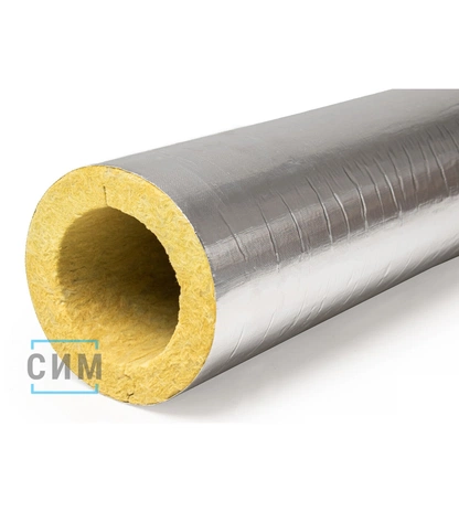 Фольматканевые минераловатные цилиндры ЭКОРОЛЛ КВ-100 ФТ