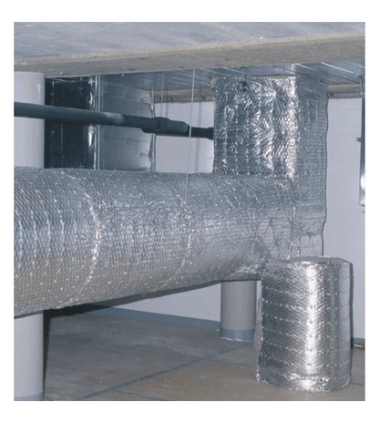 Фольгированный прошивной базальтовый мат ROCKWOOL ALU1 WIRED MAT 105