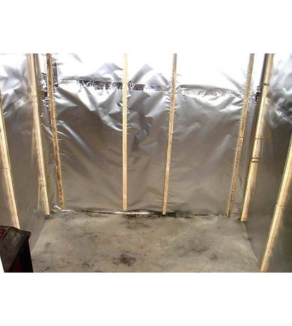 Клейкая металлизированная полипропиленовая лента Изоспан FL