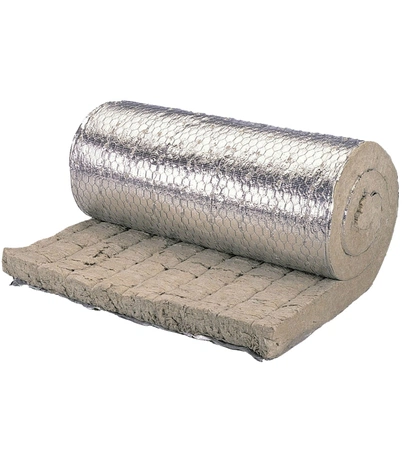 Фольгированный прошивной мат на металлической сетке ЭКОРОЛЛ КВ-75 ФА ГС