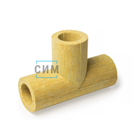 Минераловатные тройники высокой плотности ЭКОРОЛЛ КВ-150