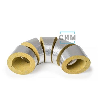 Фольгированные минераловатные отводы высокой плотности ЭКОРОЛЛ КВ-120 ФА