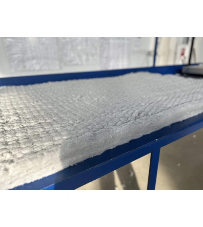 Минераловатный прошивной мат на металлической сетке BASWOOL МП(МС)-125