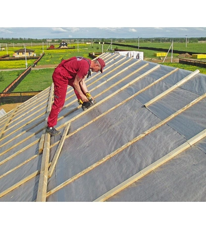 Супердиффузионная алюминизированная мембрана Tyvek Solid Silver