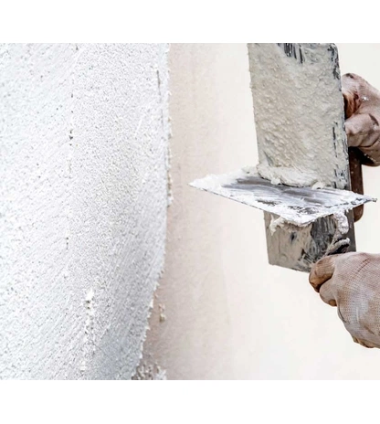 Штукатурка декоративная белая БЫСТРОЙ ШЦ-КОРОЕД 2, упаковка 25 кг