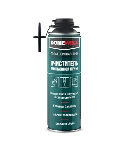 Очиститель монтажной пены DONEWELL 650мл